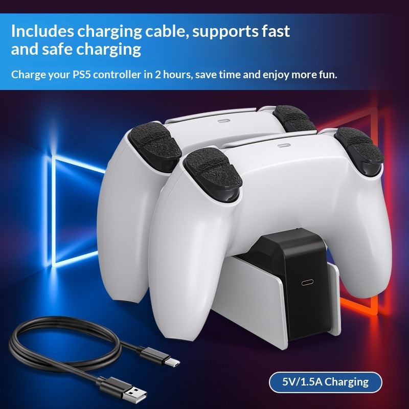 charging dock USB cable and port detail