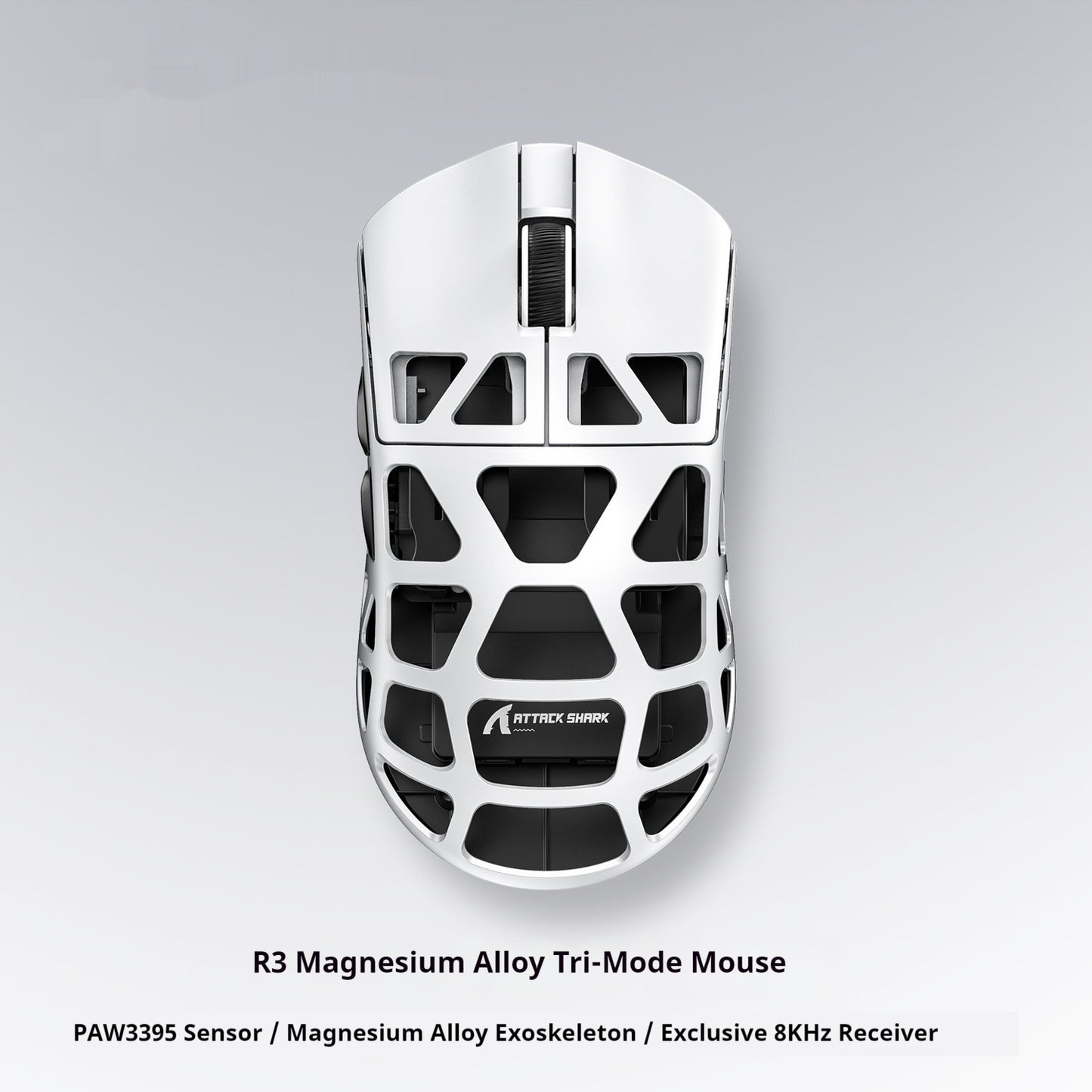 gaming mouse in white