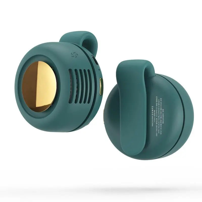 Mini Clip-On Fan – Portable USB Rechargeable Waist & Neck Fan – photo 11 of 11