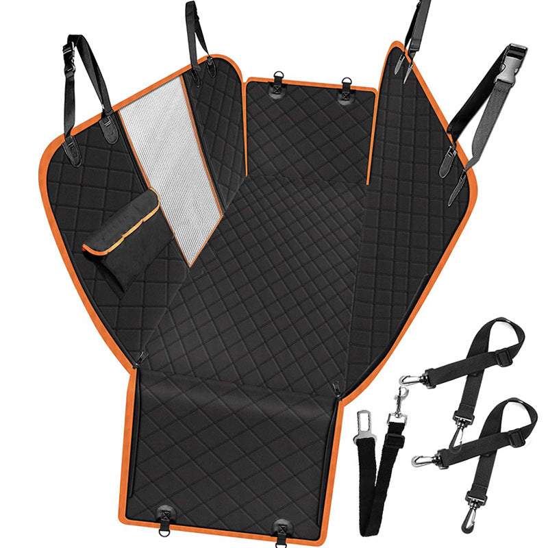 car pet mat folded for storage