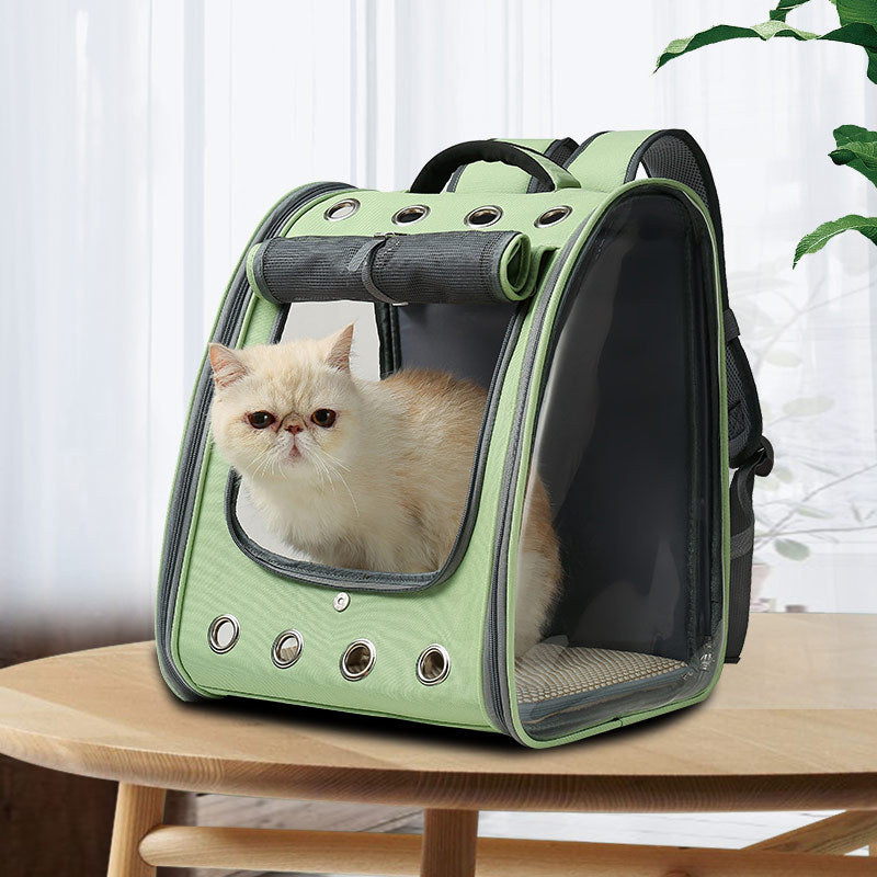 Pet Carrier Backpack with Transparent Window – photo 3 of 7