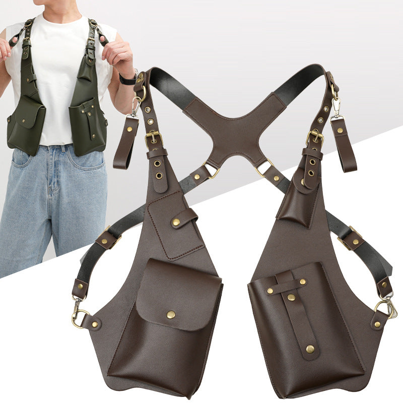 Convertible Tactical Vest Backpack – Lightweight Outdoor Daypack - product photo 1 of 8