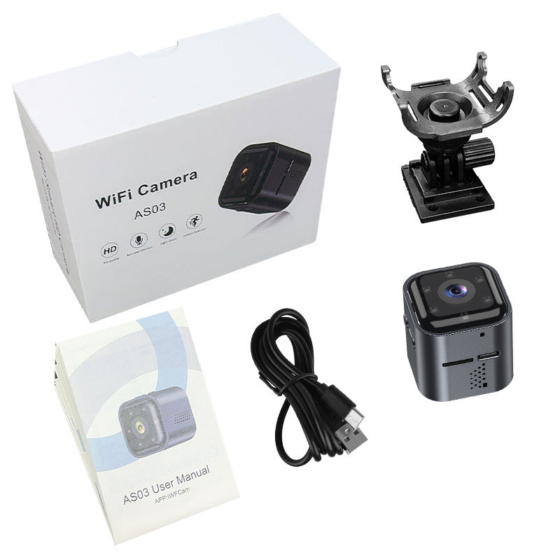 AS03 Smart WiFi Security Camera – 1080p HD Night Vision Home Monitoring - product photo 5 of 5