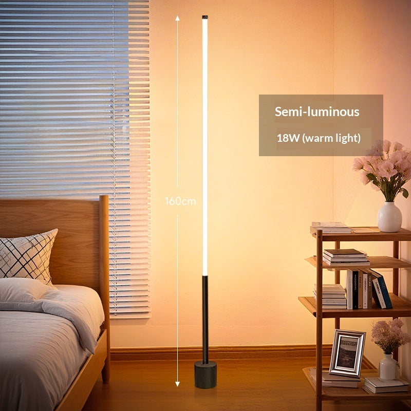 LED floor lamp, USB power cable detail