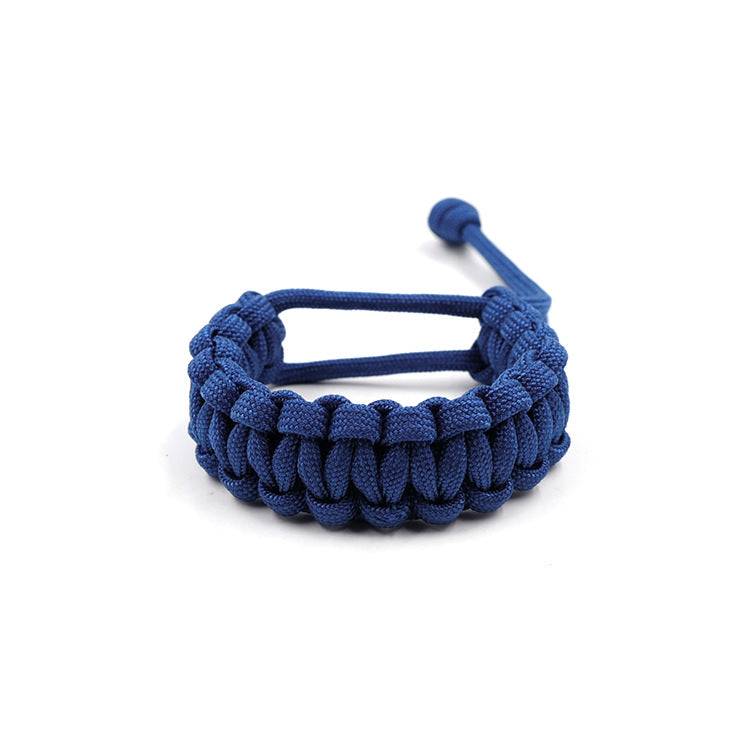 paracord bracelet in brown