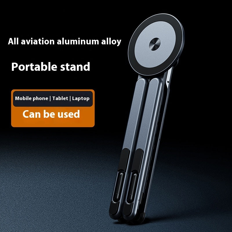 Foldable Magnetic Phone Holder – Adjustable Tablet & Laptop Stand - product photo 6 of 7