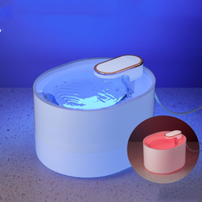 Automatic pet water fountain - color options