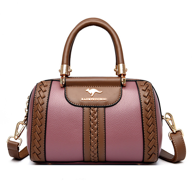 Women's one-shoulder color-block crossbody bag - photo 10 of 12