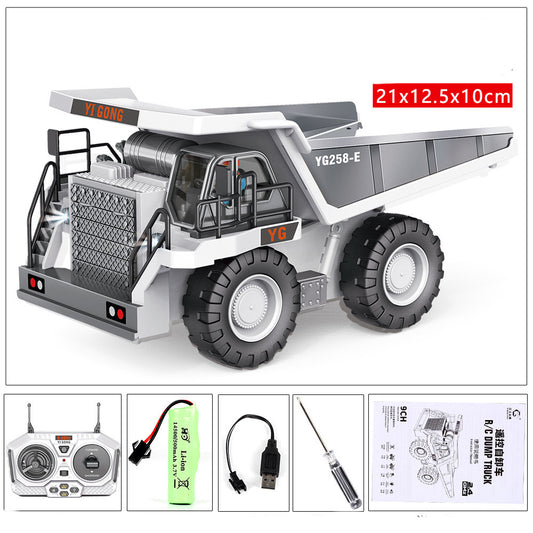 Alloy Excavator Toy Car with Charging Function – Kids Construction Vehicle - product photo 2 of 8