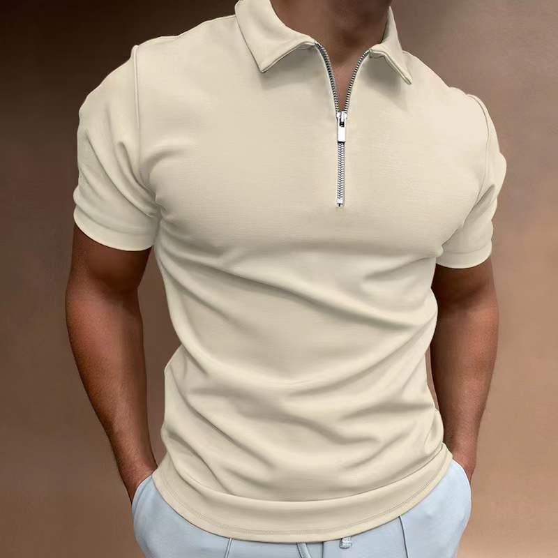 Men's Casual Digital Print Polo Shirt – Loose Fit - product photo 3 of 10