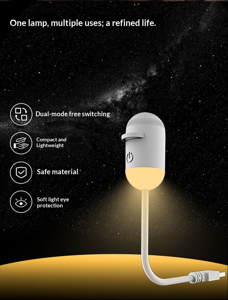 Star blade night light additional angle