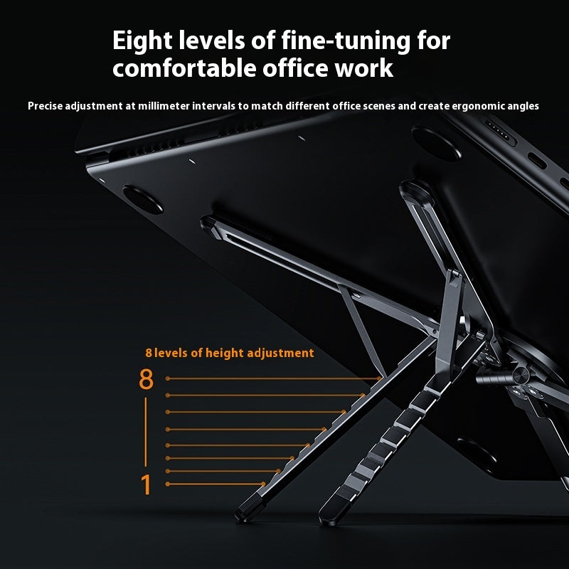 Foldable Magnetic Phone Holder – Adjustable Tablet & Laptop Stand - product photo 5 of 7
