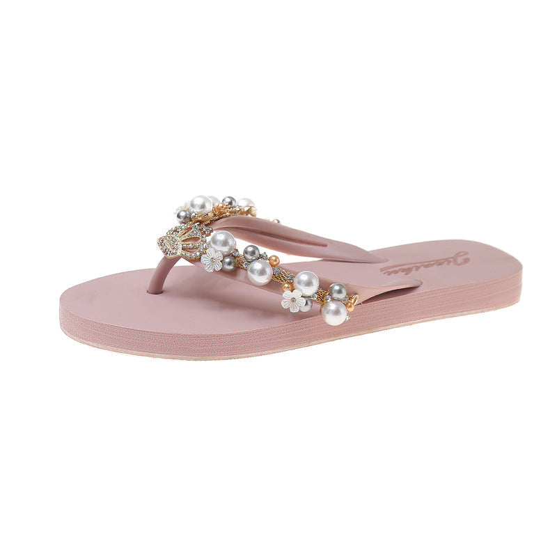 Flip-flops shown in multiple color options