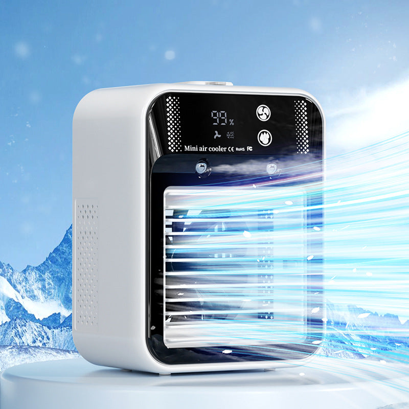 Portable Evaporative Air Cooler Fan – USB Personal Mist Cooling Fan – photo 5 of 9