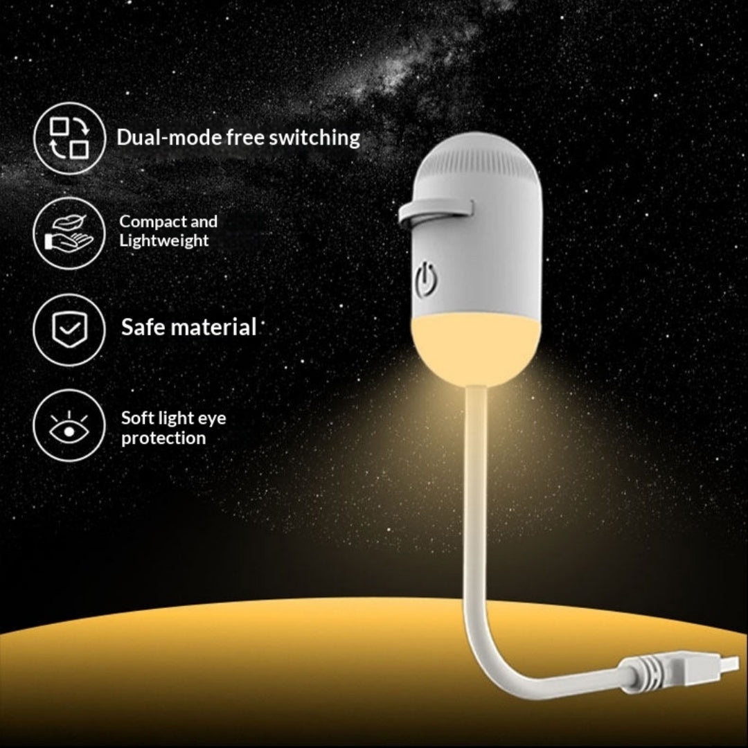USB star blade bedside night light