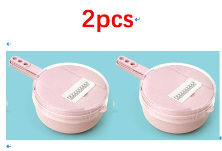 8-in-1 Mandoline Slicer – Vegetable Slicer, Potato Peeler & Grater with Strainer - product photo 5 of 5