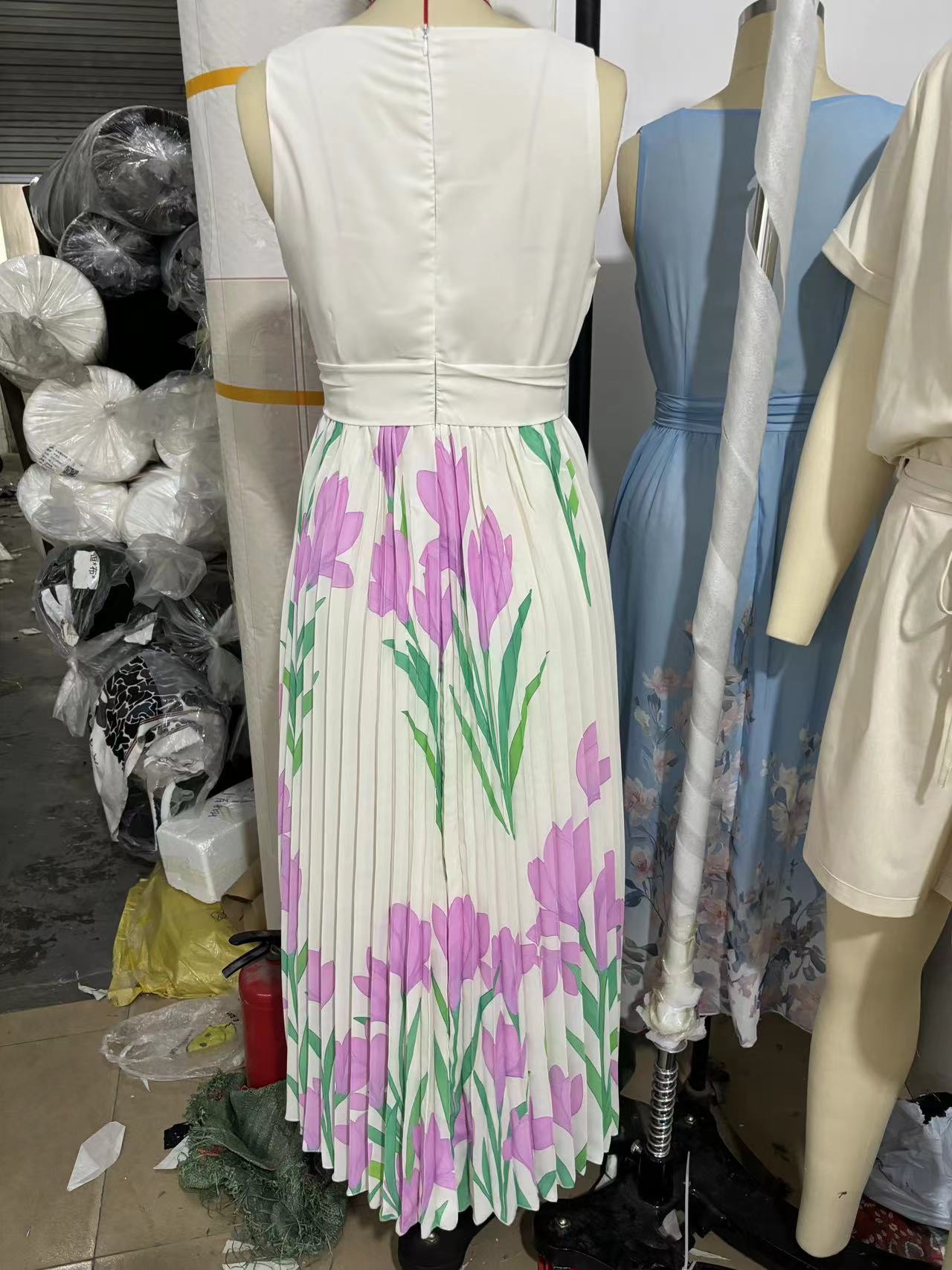 A-line dress actual product photo 2