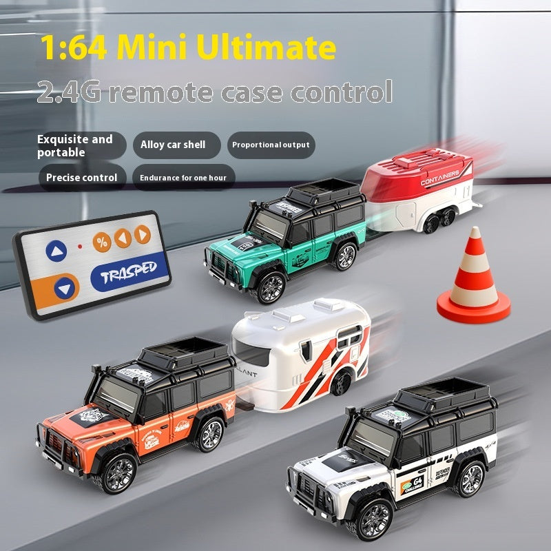 Rechargeable Remote Control Off-Road Trailer Vehicle Model - photo 1