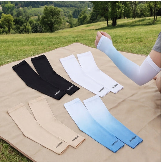 women's volleyball arm sleeves, 8-pair set laid out