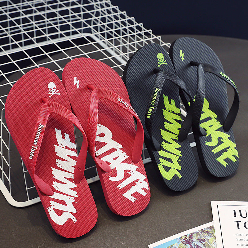 Men's non-slip flip-flops - Dark Blue