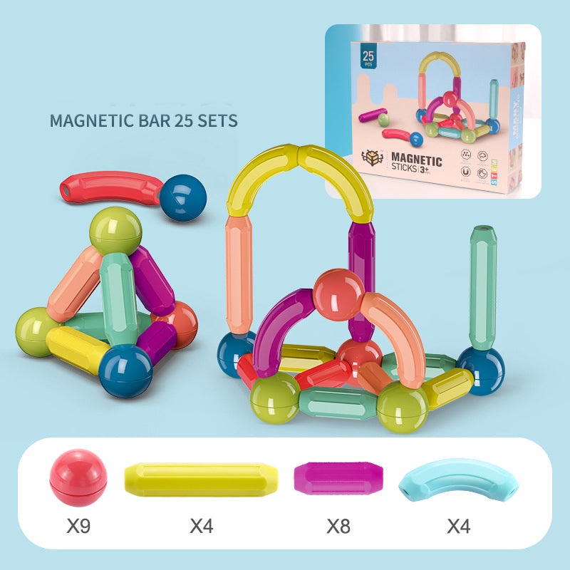 Magnetic Building Blocks Set – Educational STEM Toy for Kids - product photo 7 of 8