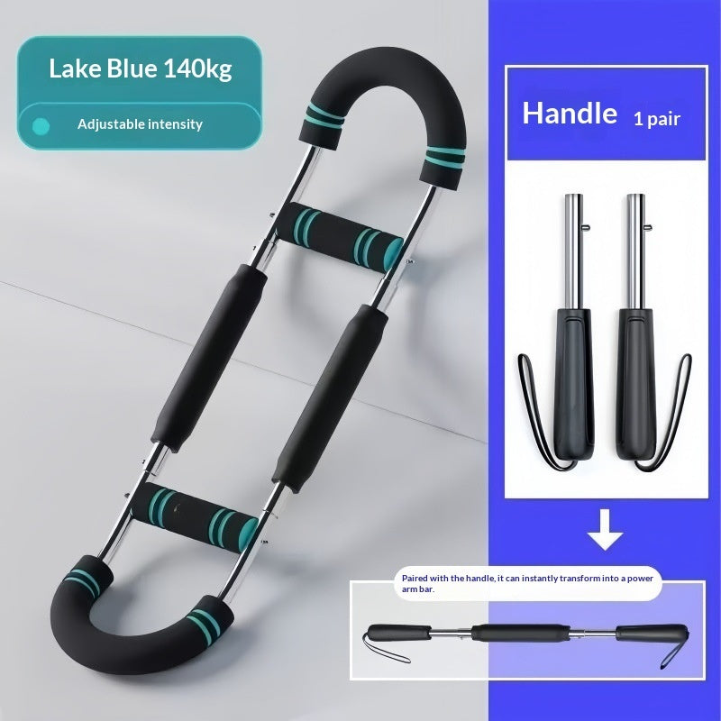 U-Shaped Arm Strengthener & Chest Trainer – Adjustable Home Gym Exerciser - product photo 11 of 13