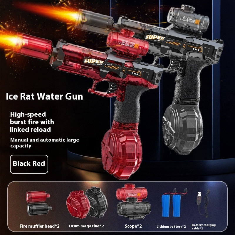 LED Light-Up Electric Water Gun – Automatic Spray Water Blaster for Kids - product photo 12 of 13