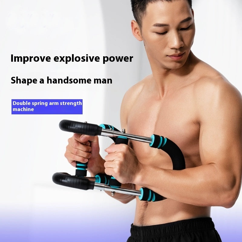 U-Shaped Arm Strengthener & Chest Trainer – Adjustable Home Gym Exerciser - product photo 9 of 13
