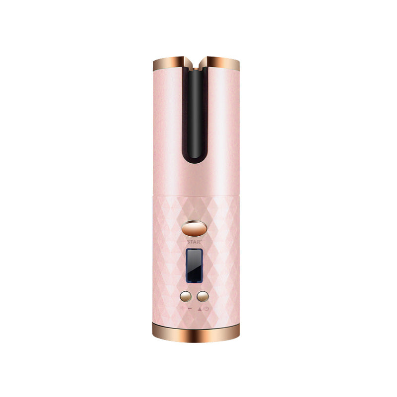 Cordless Automatic Hair Curler – Rechargeable Ceramic Curling Iron with LCD Display – photo 8 of 10