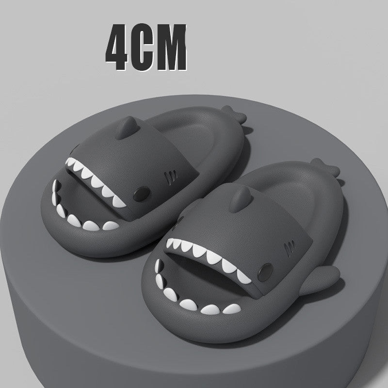 Cartoon Shark Slippers - Soft Non-Slip Slippers - product photo 12 of 20