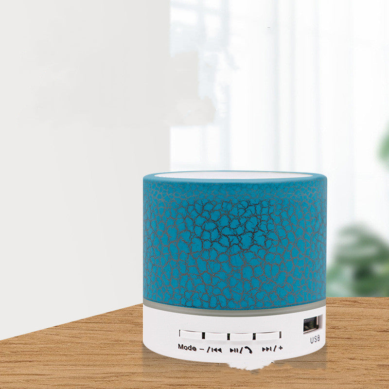 Mini portable Bluetooth speaker with LED lighting – product photo 15