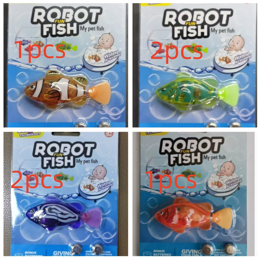 Light-Activated Swimming Fish Bath Toy for Kids – photo 6 of 15