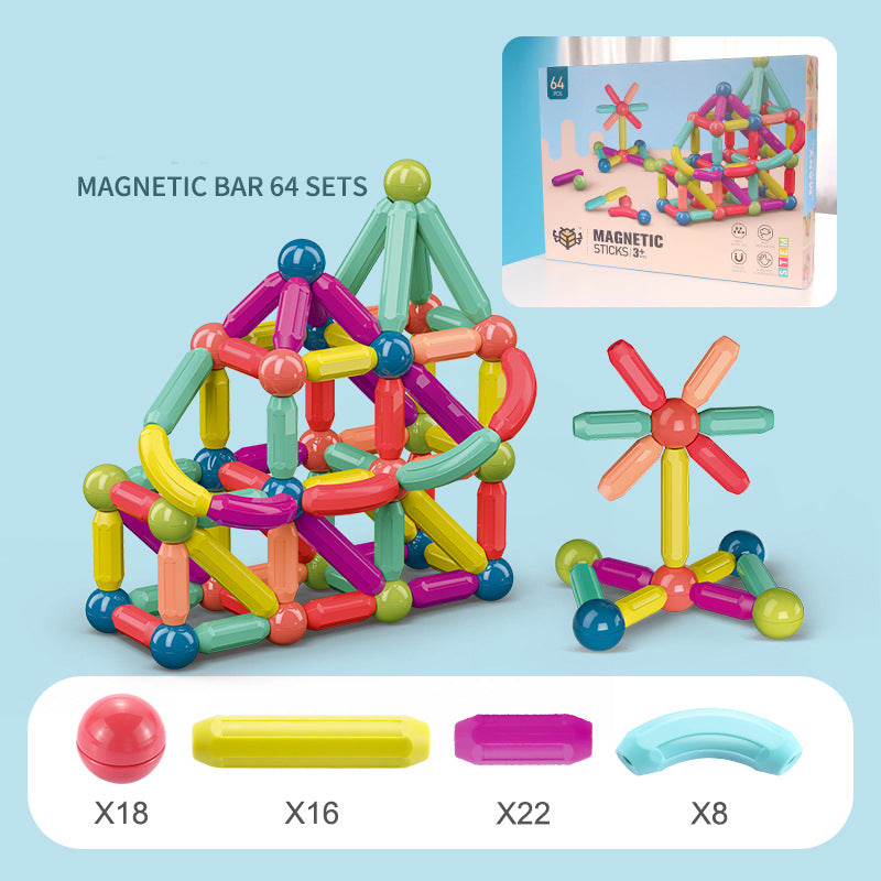 Magnetic Building Blocks Set – Educational STEM Toy for Kids - product photo 6 of 8