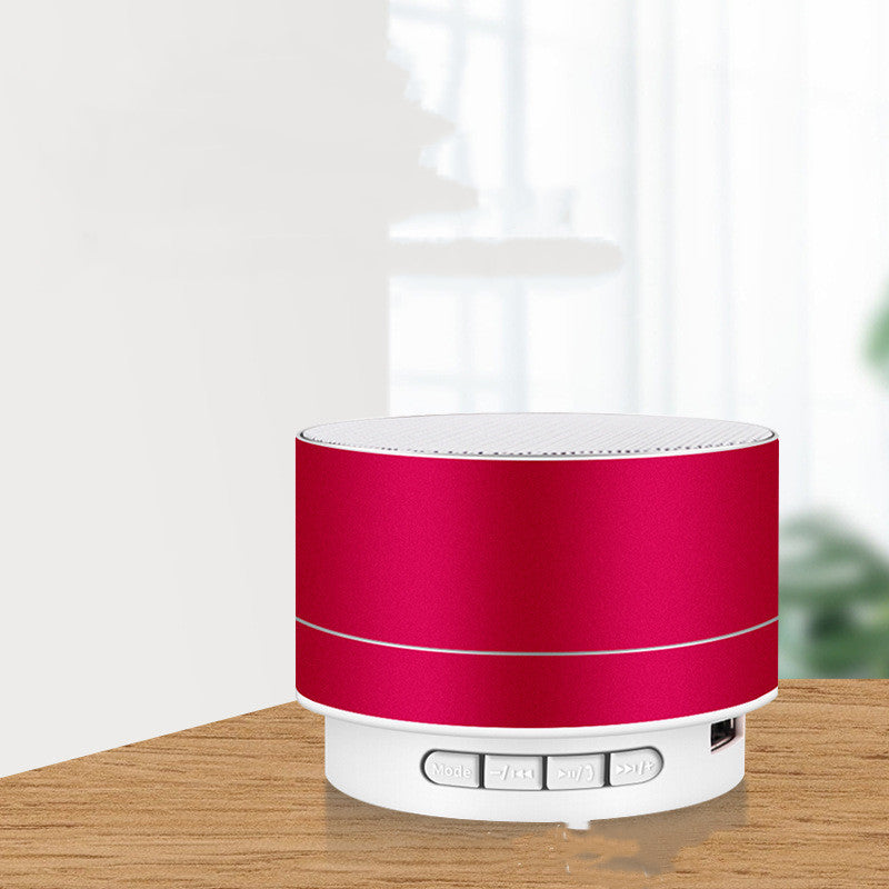 Mini portable Bluetooth speaker with LED lighting – product photo 6