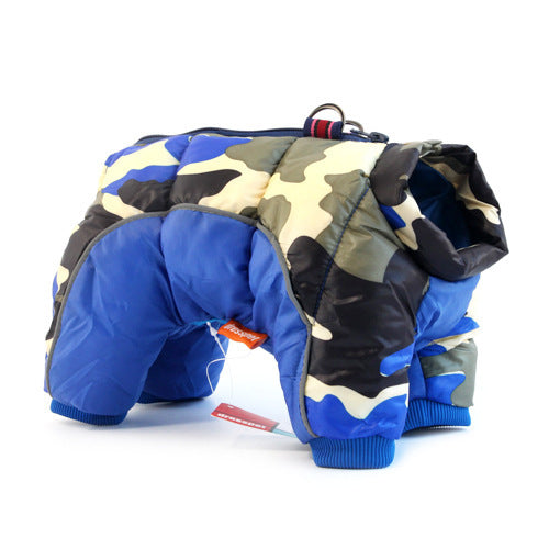 Thick Warm Winter Dog Jacket with Cotton Lining - product photo 8