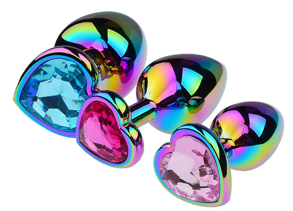 Heart-Shaped Metal Plug Set - product photo 7