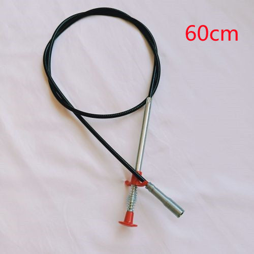 Sewer Dredger Spring Pipe Dredging Tool – Drain Clog Remover & Hair Cleaner - product photo 13 of 26