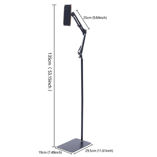 Adjustable Floor Stand for Tablets and Phones - photo 1