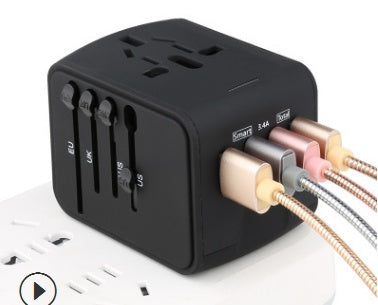 Multi-Function Multinational Travel Power Socket Converter - product photo 6 of 8