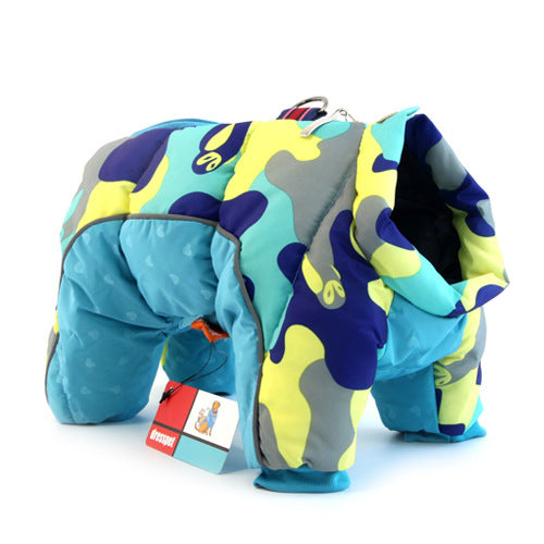 Thick Warm Winter Dog Jacket with Cotton Lining - product photo 11