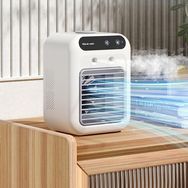 Portable Evaporative Air Cooler Fan – USB Personal Mist Cooling Fan – photo 1 of 9