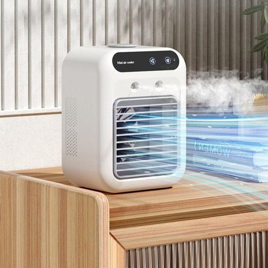 Portable Evaporative Air Cooler Fan – USB Personal Mist Cooling Fan – photo 1 of 9