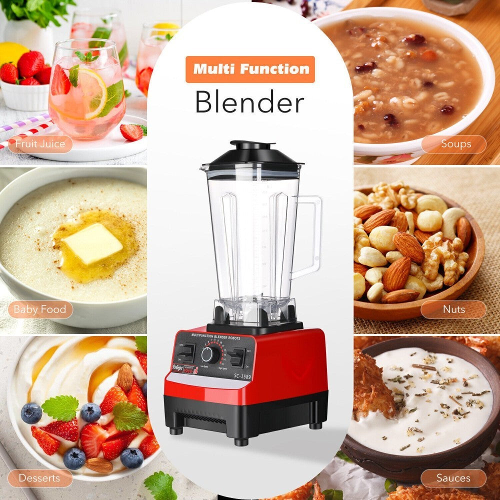 High-Speed Commercial Blender – 18,000 RPM Smoothie & Ice Crusher - product photo 5 of 10