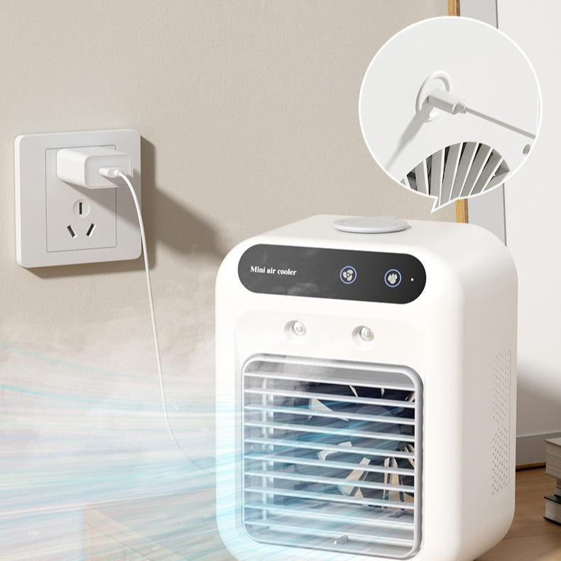 Portable Evaporative Air Cooler Fan – USB Personal Mist Cooling Fan – photo 3 of 9