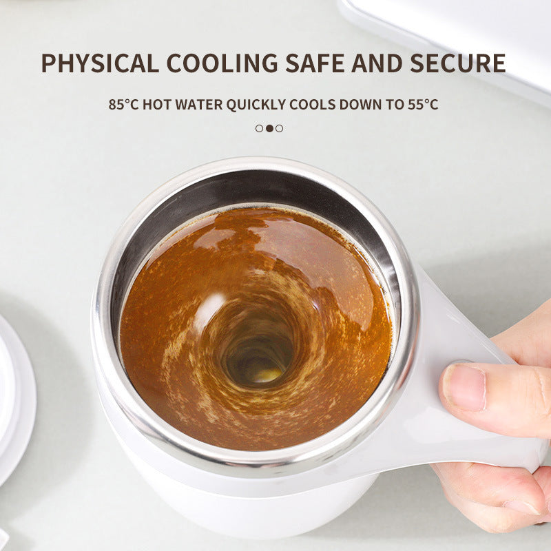 Rechargeable Automatic Stirring Mug – Self-Stirring Coffee & Milkshake Cup – photo 9 of 12