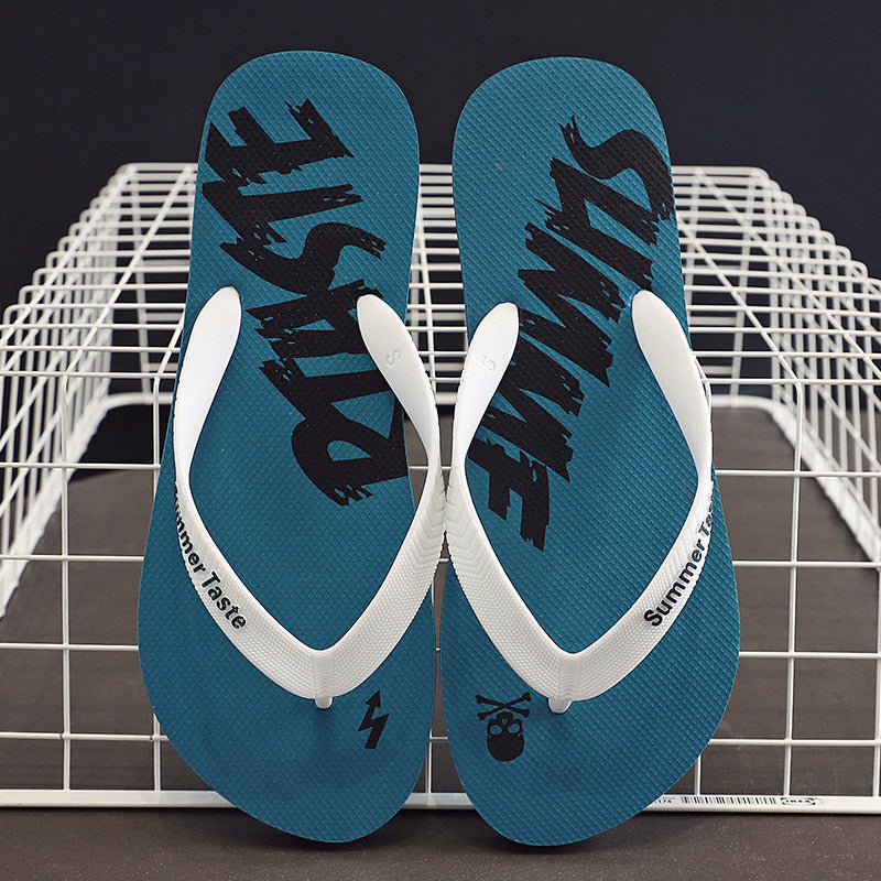 Men's non-slip flip-flops - sole detail