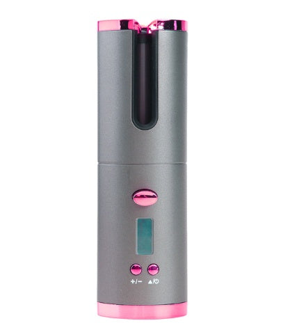 Cordless Automatic Hair Curler – Rechargeable Ceramic Curling Iron with LCD Display – photo 2 of 10