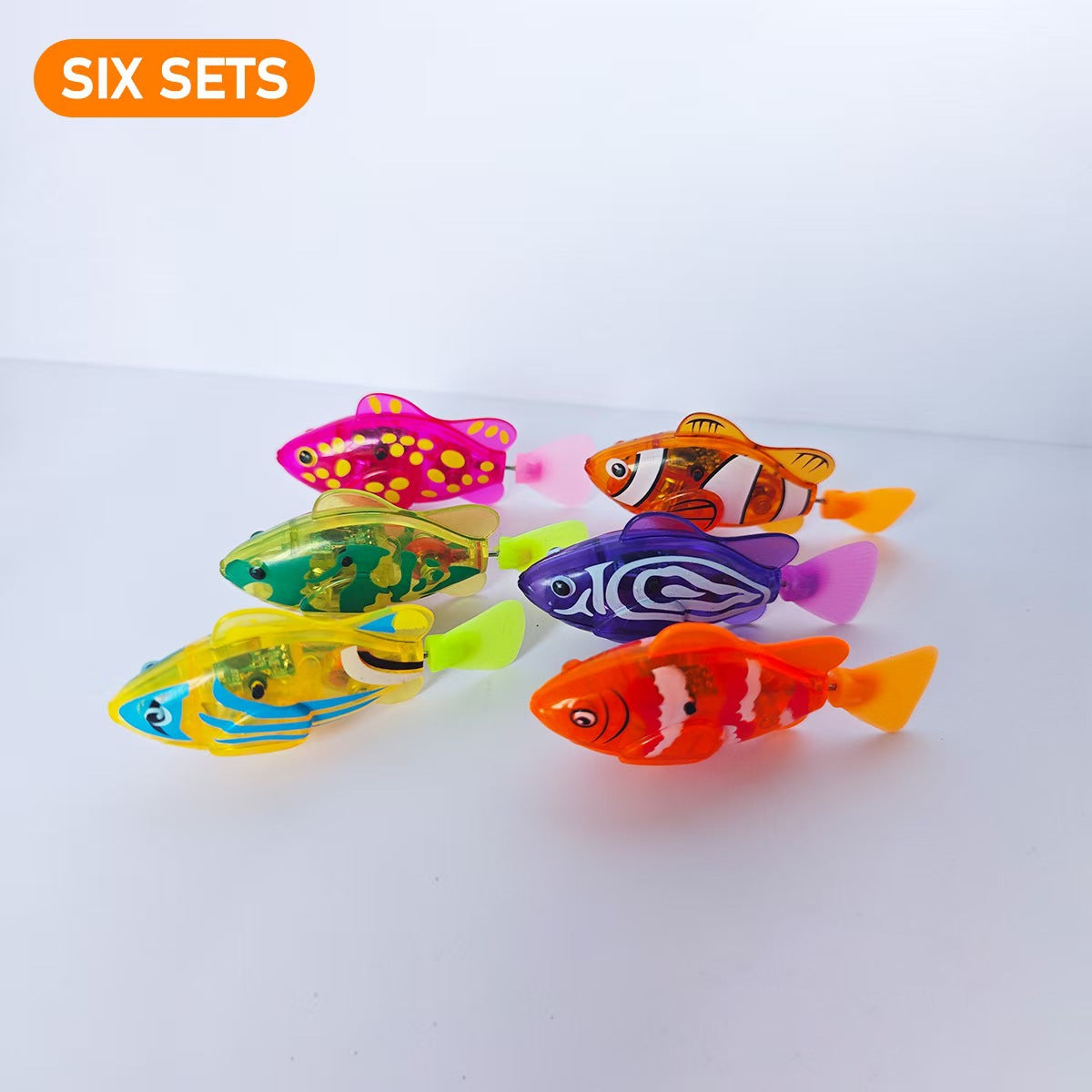 Light-Activated Swimming Fish Bath Toy for Kids – photo 10 of 15