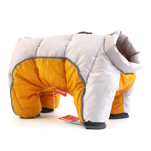 Thick Warm Winter Dog Jacket with Cotton Lining - product photo 7