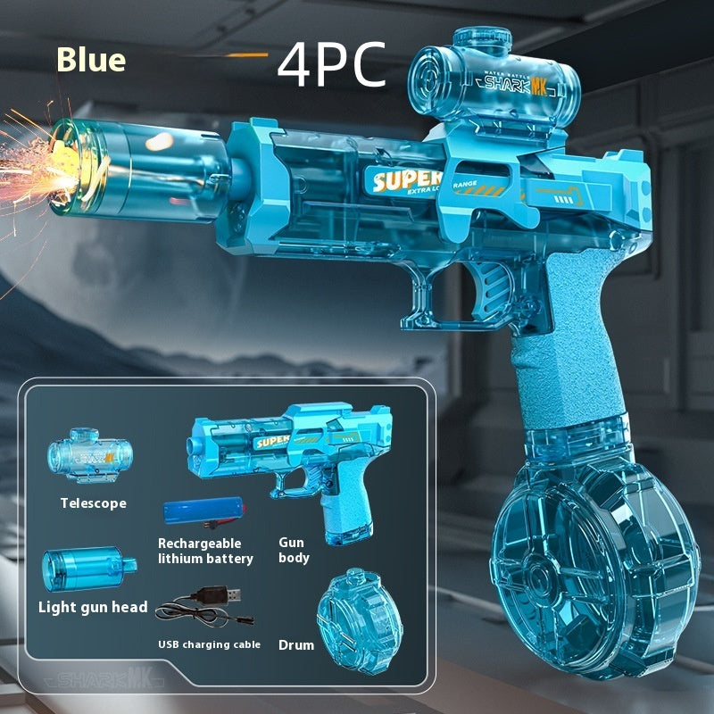 Electric water gun - size comparison